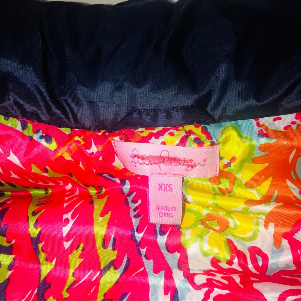 Lilly Pulitzer “Allie” Packable Down Puffer Vest - Picture 4 of 5